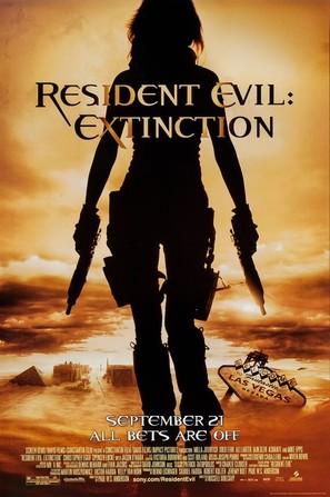 Resident Evil: Extinction - Theatrical movie poster (thumbnail)
