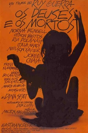 Os deuses E Os Mortos - Brazilian Movie Poster (thumbnail)