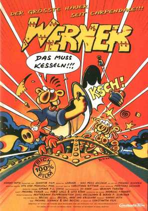 Werner - Das muss kesseln!!! - German Movie Poster (thumbnail)