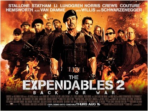 The Expendables 2 - British Movie Poster (thumbnail)