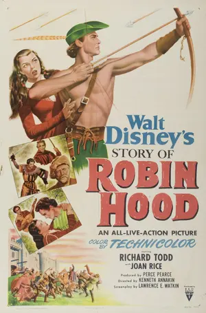 The Story of Robin Hood and His Merrie Men Poster