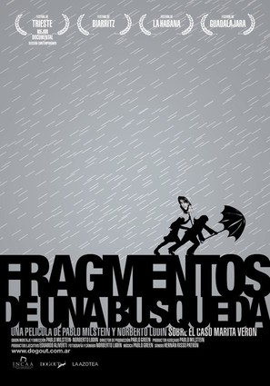 Fragmentos de una b&uacute;squeda - Argentinian Movie Poster (thumbnail)