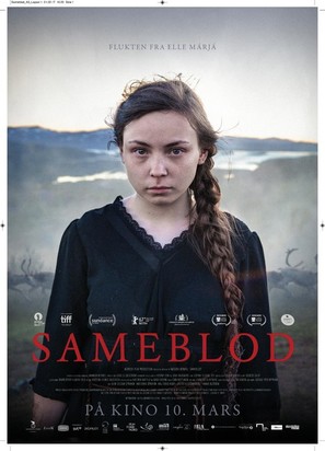 Sameblod - Norwegian Movie Poster (thumbnail)