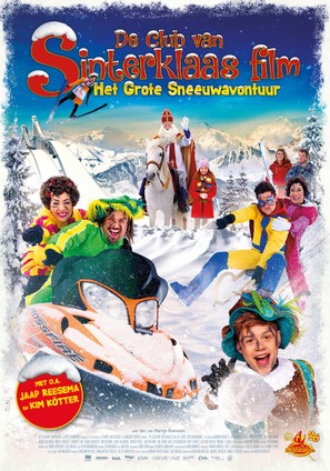 De Club van Sinterklaas Film: Het Grote Sneeuwavontuur - Dutch Movie Poster (thumbnail)