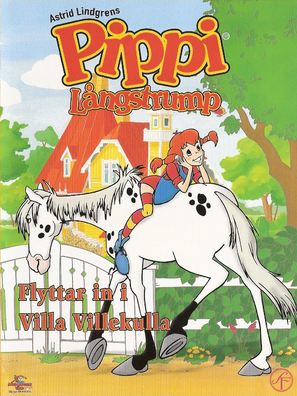 &quot;Pippi Longstocking&quot; - Swedish DVD movie cover (thumbnail)