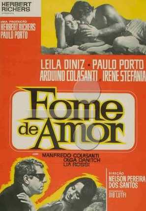 Fome de Amor - Brazilian DVD movie cover (thumbnail)