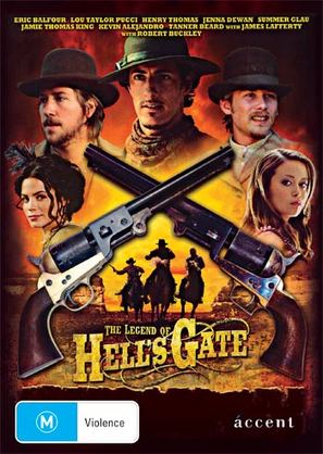 The Legend of Hell&#039;s Gate: An American Conspiracy - Australian DVD movie cover (thumbnail)