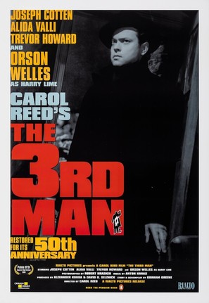 The Third Man - Re-release movie poster (thumbnail)