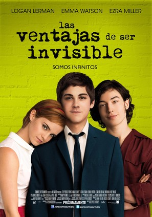 The Perks of Being a Wallflower - Chilean Movie Poster (thumbnail)