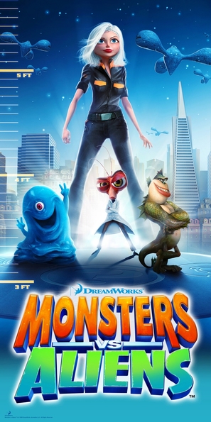 Monsters vs. Aliens - Movie Poster (thumbnail)