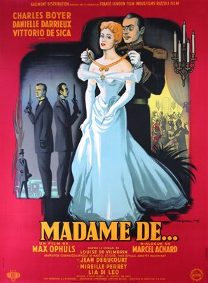 Madame de... - French Movie Poster (thumbnail)