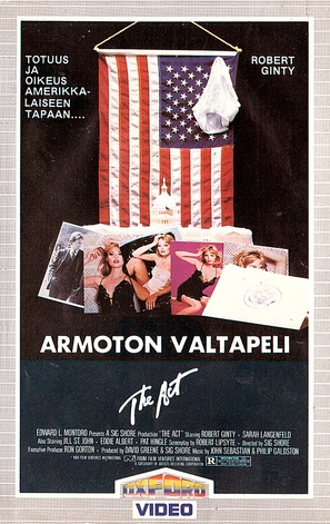 The Act - Finnish VHS movie cover (thumbnail)
