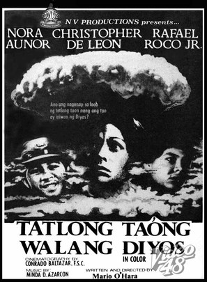 Tatlong taong walang Diyos - Philippine Movie Poster (thumbnail)