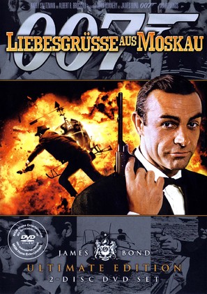 From Russia with Love - German DVD movie cover (thumbnail)
