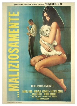 L&#039;etreinte - Italian Movie Poster (thumbnail)