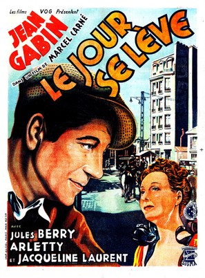 Le jour se l&egrave;ve - French Movie Poster (thumbnail)