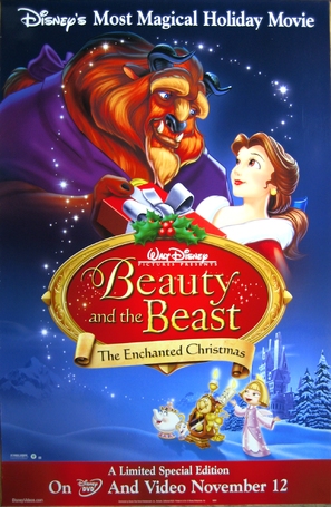 Beauty and the Beast: The Enchanted Christmas - Video release movie poster (thumbnail)