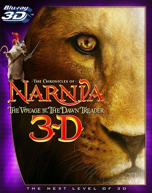 The Chronicles of Narnia: The Voyage of the Dawn Treader - Blu-Ray movie cover (thumbnail)