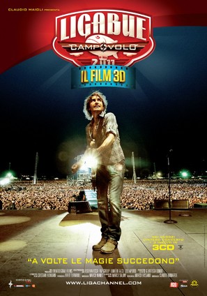 Ligabue Campovolo - Il Film 3D - Italian Movie Poster (thumbnail)