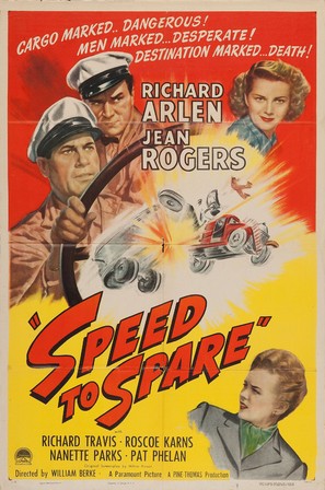 Speed to Spare - Movie Poster (thumbnail)