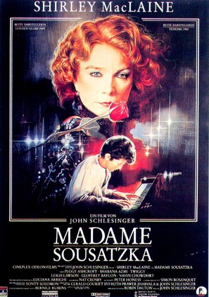 Madame Sousatzka - German Movie Poster (thumbnail)