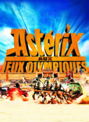 Ast&egrave;rix aux jeux olympiques - French Movie Poster (thumbnail)