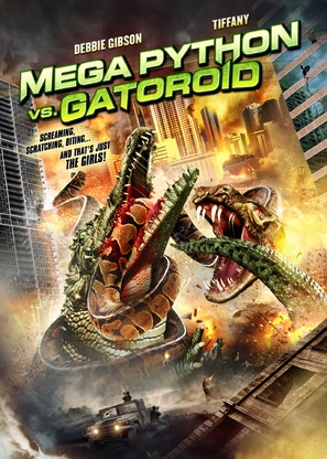 Mega Python vs. Gatoroid - DVD movie cover (thumbnail)
