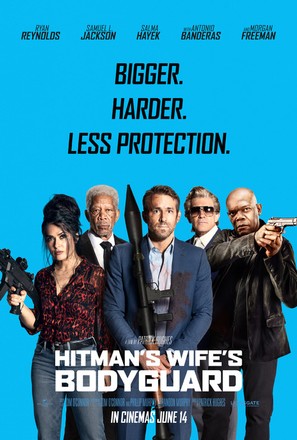 The Hitman&#039;s Wife&#039;s Bodyguard - British Movie Poster (thumbnail)