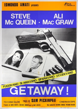 The Getaway - Italian Movie Poster (thumbnail)