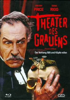 Theater of Blood - Austrian Blu-Ray movie cover (thumbnail)