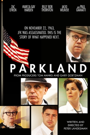 Parkland - DVD movie cover (thumbnail)