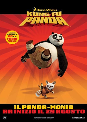 Kung Fu Panda - Italian Movie Poster (thumbnail)