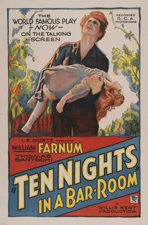 Ten Nights in a Barroom - Movie Poster (thumbnail)