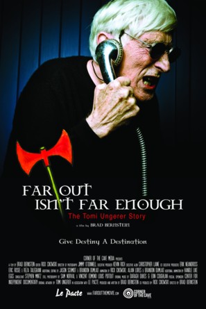 Far Out Isn&#039;t Far Enough: The Tomi Ungerer Story - Movie Poster (thumbnail)