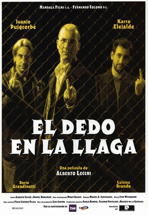 El dedo en la llaga - Spanish Movie Poster (thumbnail)