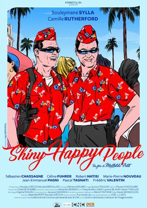 Shiny Happy People - French Movie Poster (thumbnail)