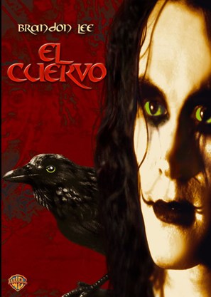 The Crow - Argentinian DVD movie cover (thumbnail)