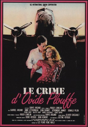 Le crime d&#039;Ovide Plouffe - French Movie Poster (thumbnail)