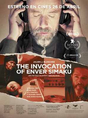 The Invocation of Enver Simaku - Spanish Movie Poster (thumbnail)