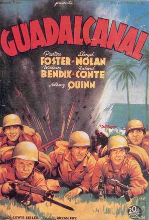 Guadalcanal Diary - Spanish Movie Poster (thumbnail)
