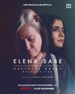 Elena sabe - Argentinian Movie Poster (thumbnail)