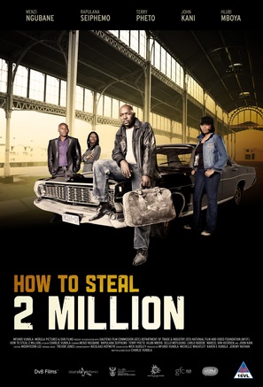 How to Steal 2 Million - South African Movie Poster (thumbnail)