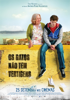 Os Gatos n&atilde;o T&ecirc;m Vertigens - Portuguese Movie Poster (thumbnail)