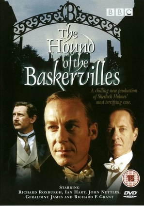 The Hound of the Baskervilles - British Movie Cover (thumbnail)