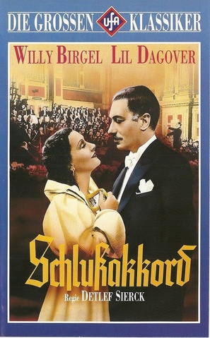 Schlu&szlig;akkord - German VHS movie cover (thumbnail)