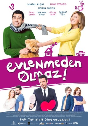 Evlenmeden Olmaz - Turkish Movie Poster (thumbnail)