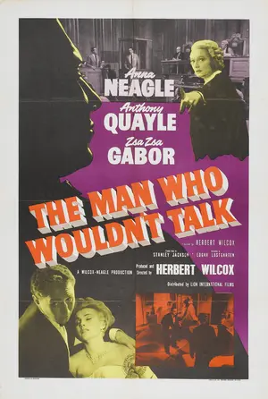 The Man Who Wouldn't Talk Poster