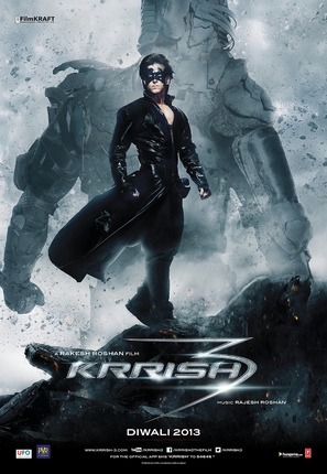 Krrish 3 - Indian Movie Poster (thumbnail)