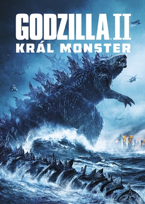 Godzilla: King of the Monsters - Czech DVD movie cover (thumbnail)