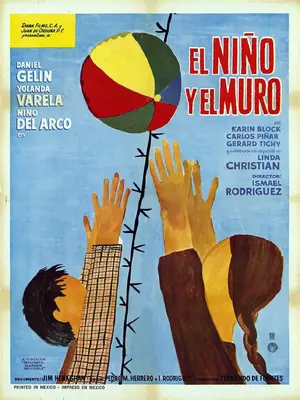 El niño y el muro Poster